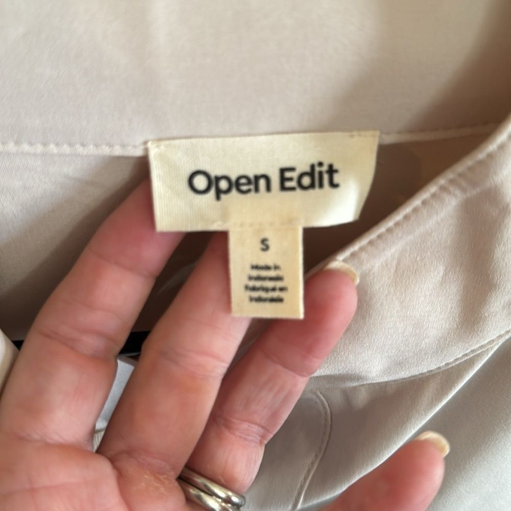 NWT Open Edit Crop Utility Jacket - Picture 5 of 13